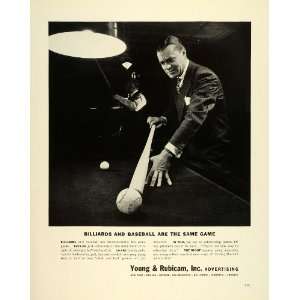  1941 Ad Young Rubicam Advertising Agency Firm Baseball 