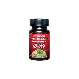  Ginkgo Power Time Release   30 caps., (Nature s Herbs 