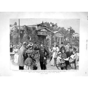    1894 Public Gardens Imperial Park Vienna Orchestra