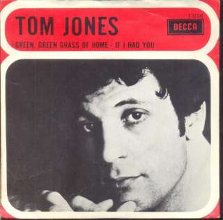 Tom Jones  Green Green Grass Of Home Dutch 1966 PS 7  