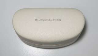 NEW BALENCIAGA 0022 54 16 140 WHITE OPAL/GOLD GORGEOUS EYEGLASSES 