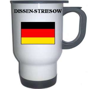  Germany   DISSEN STRIESOW White Stainless Steel Mug 