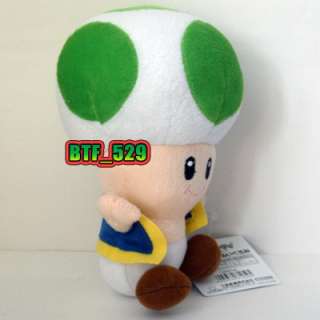   Plush Figure ( 7 Green Toad ) x 1pcs (As Same as the Picture