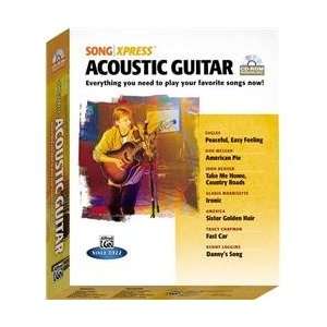    Alfred Songxpress   Acoustic Guitar Cd Rom Musical Instruments