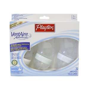  Playtex Baby VentAire. ADVANCED Wide Bottle 9 OZ   3 Pack 