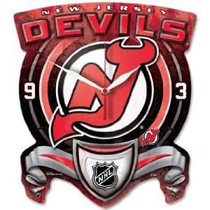  NHL New Jersey Devils High Definition Clock: Sports 
