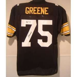 Joe Greene Autographed Pittsburgh Steelers Jersey w/HOF 87  