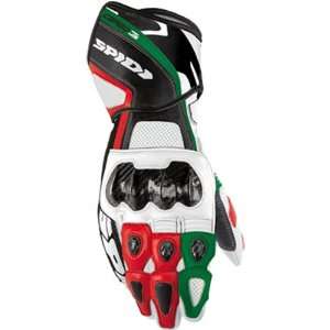   Sports Bike Motorcycle Gloves   Green/Red/White / X Large: Automotive