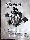   Vintage CHECKMATE PERFUME in Bottle Sold at Henri Bendel New York Ad
