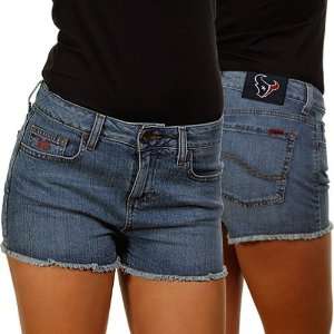  Houston Texans Ladies Tight End Jean Shorts (2): Sports 