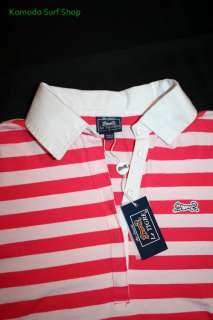 NWT Le Tigre hot pink top ls polo shirt womens $52 ~ M  