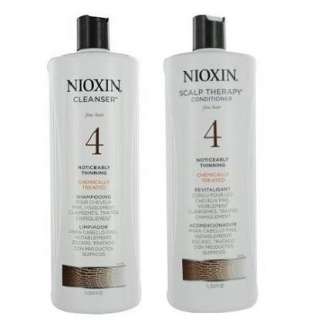 Nioxin System 4 Cleanser & Scalp Therapy Duo Set 33.8oz  
