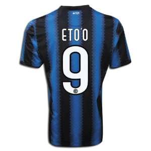  Inter Milan 10/11 ETOO Home Soccer Jersey Sports 