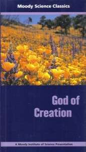 VHS MOODY SCIENCE CLASSICS.GOD OF CREATION  