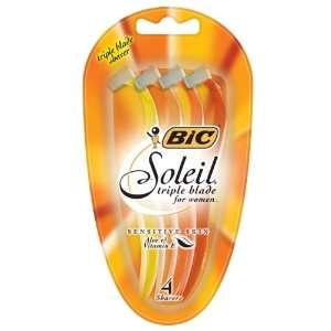  SL3WP41   Soleil Triple Blade Ladies Razor Office 