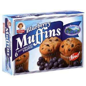 Little Debbie Blueberry Muffin (6 Pack) (3 Pack)  Grocery 