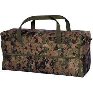 Digital Woodland Camouflage Large Army Canvas Mechanics Tool Bag   19 