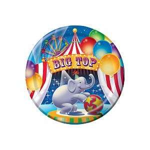  Big Top Circus Cake Lunch Plates, Pack of 8: Everything 