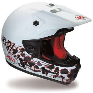  Bell Moto7R Motocross Boneyard White Helmet   Size  2XL 