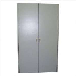   Cooler Cabinet with Formica Exterior Formica Color Brite White Matte