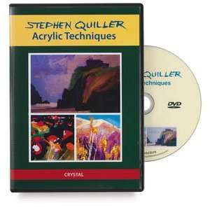   Acrylic Techniques DVD   Stephen Quiller Acrylic Techniques Arts