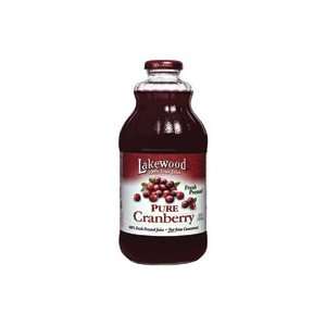 Lakewood Pure Cranberry Juice ( 12x32 OZ)  Grocery 