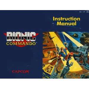 Bionic Commando Nintendo Instruction Booklet / Manual (NES Manual Only 
