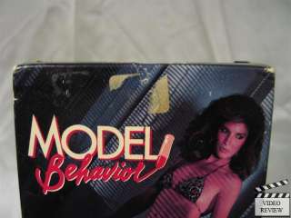 Model Behavior VHS Cindy Harrell, Richard Bekins  