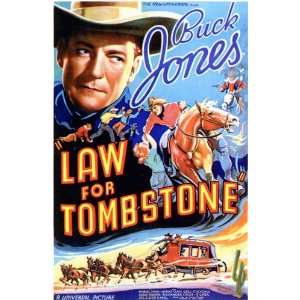  Law for Tombstone Movie Poster (11 x 17 Inches   28cm x 