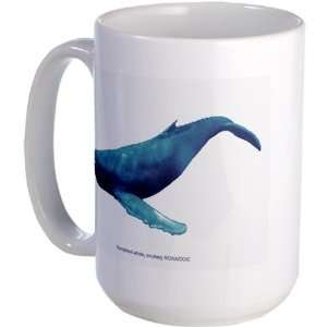  Humpback Whale Animal Large Mug by  Everything 