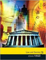 Law and Society, (0205820387), Steven Vago, Textbooks   
