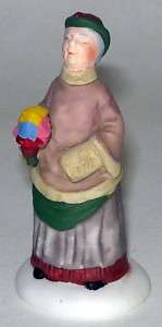 DEPT 56 DICKENS VILLAGE CHELSEA LANE SHOPPERS FIGURE  