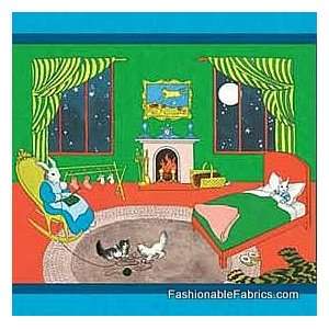  Goodnight Moon Panel by Quilting Treasures: Arts, Crafts 