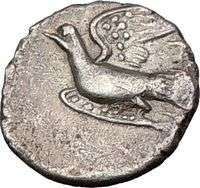 SIKYON Dove Peloponnesus 280BC Ancient SILVER Greek Coin  