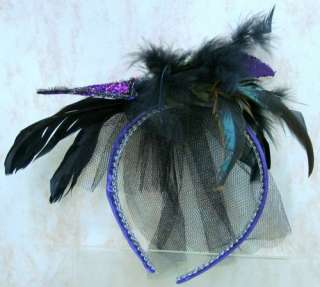 DEMDACO Purple Glittered Headband HALLOWEEN 20111434  