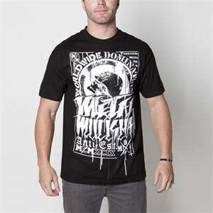  Metal Mulisha Haste T Shirt   Large/Black Automotive