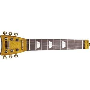  Shredneck Practice Guitar Neck Gold Metalflake Musical 