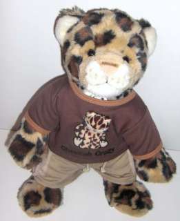 Build a Bear WWF Leopard ROARS Cheetah Clothes Lot  