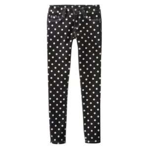  Mini for Target Girls Black Polka Dot Pants   Size 6X: Everything Else