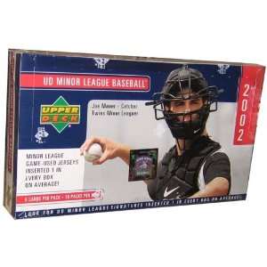  2002 Upper Deck Minor League Baseball HOBBY Box  : Sports 