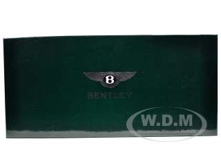 Brand new 1:18 scale diecast model car of 2010 Bentley Mulsanne Grey 