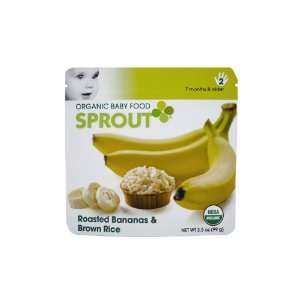 Sprout Organic Baby Food Roasted Bananas: Grocery & Gourmet Food