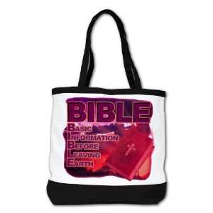  Shoulder Bag Purse (2 Sided) Black BIBLE Basic Information 