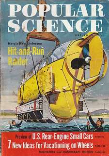 June 1959 Popular Science Magazine Great Articles  