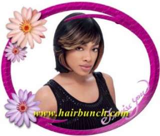 Sensationnel Bump Collection Wig 100% Human Hair Chic Bob 13  
