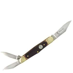  Master Cutlery 3 Blade Brown Derlin Stockman Knife 3.5inch 