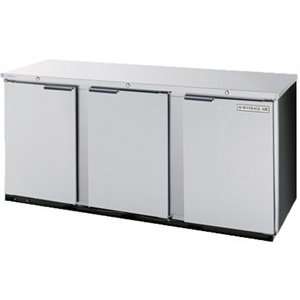   Door Stainless Steel Back Bar Cooler  5 Keg Capacity: Appliances
