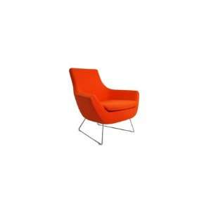  Soho Concept Rebecca Organic Wool Fabric Chair: Home 