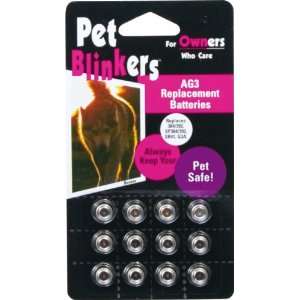   Value 12 Pack of Replacement Batteries for Pet Blinkers