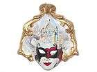 cathedral church paper mache watercolor venetian masque expedited 